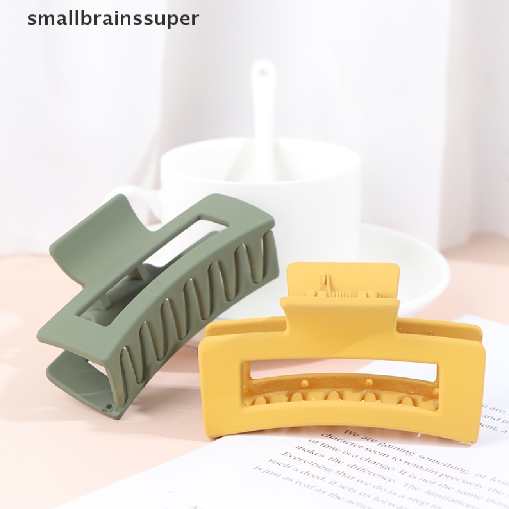 1 Kẹp Tóc Càng Cua Hình Vuông Nhỏ Đơn Giản Cho Nữ SBS