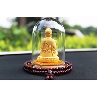 Tượng Để Xe Hình Phật A Di Đà