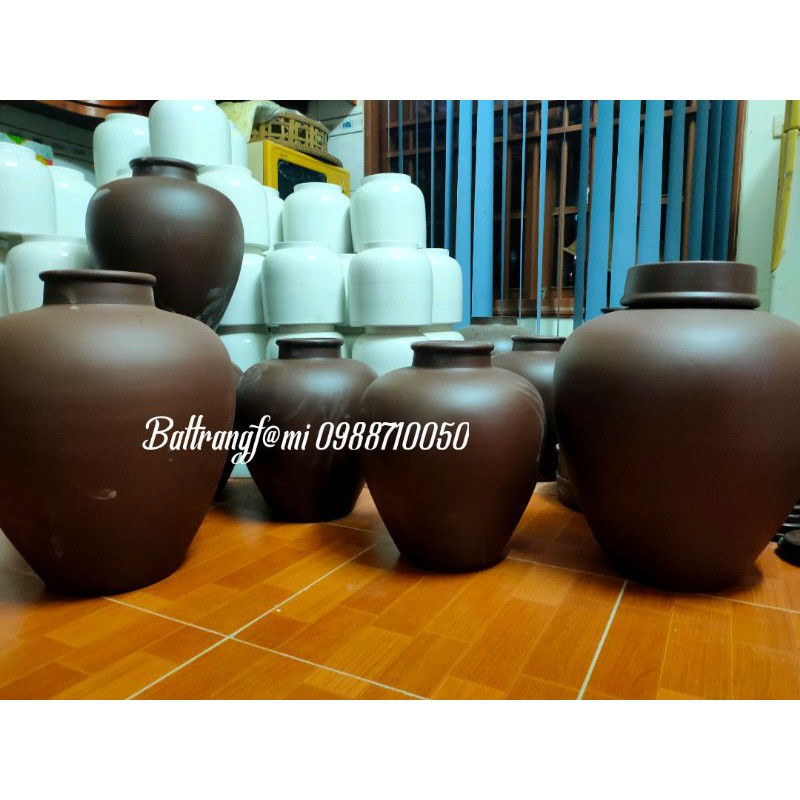 Chum Rượu Sành Bát Tràng 10l,20l,30 lít