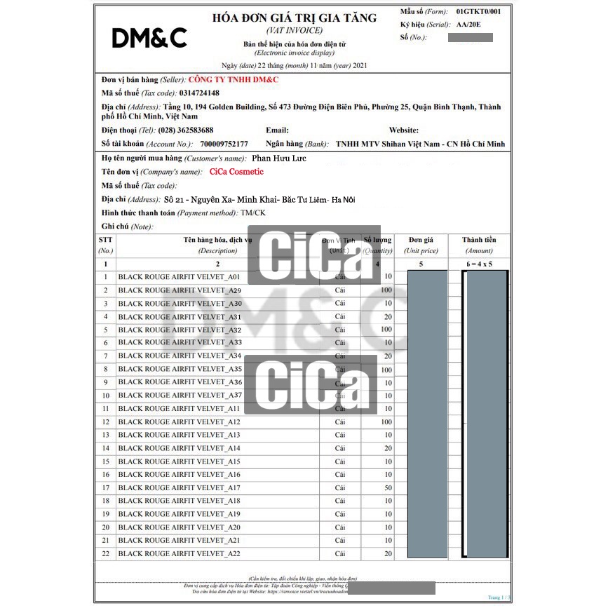SON KEM Black Rouge Ver 7 Air Fit Velvet Tint( A33-A34-A35-A36-A37) [CiCa Cosmetic] | BigBuy360 - bigbuy360.vn