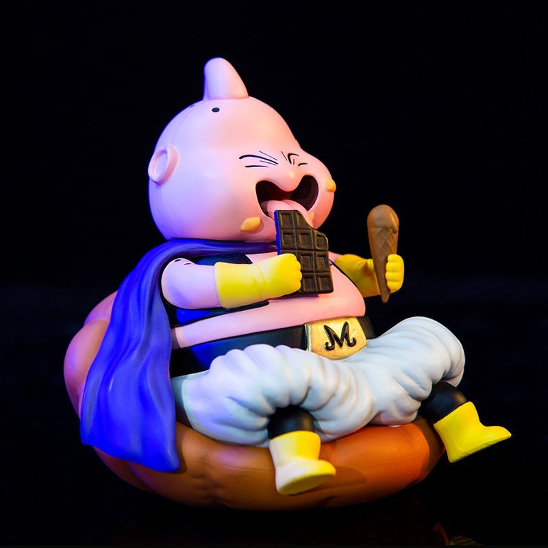 Mô hình ma bư majin buu béo mập ăn kem dễ thương