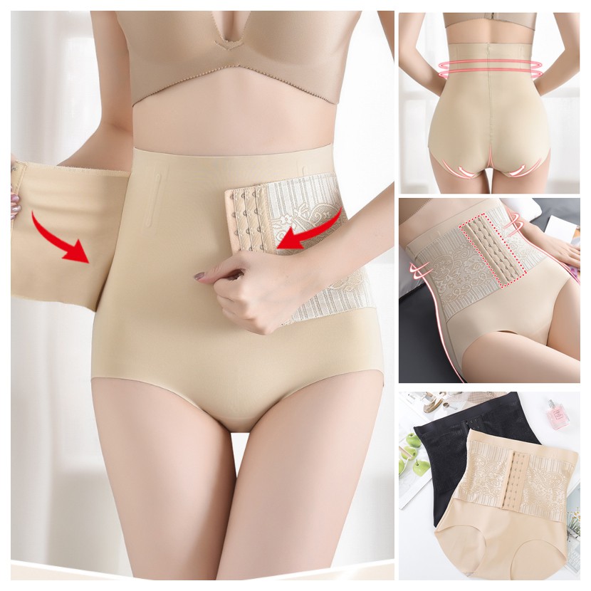 Quần nịt bụng nguyên khối ngắn 🍁SIÊU GHEN BỤNG 🍁định hình vùng Bụng dưới sát người, không lộ viền 1267