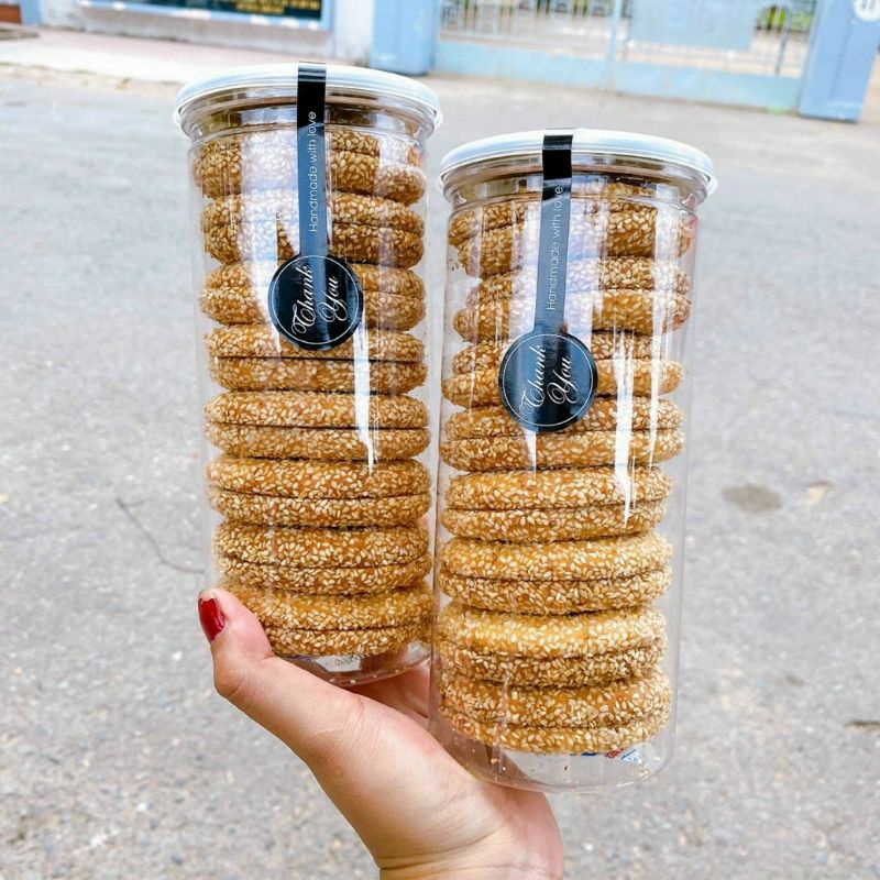🥯 Bánh vòng mè bơ sữa 🥯