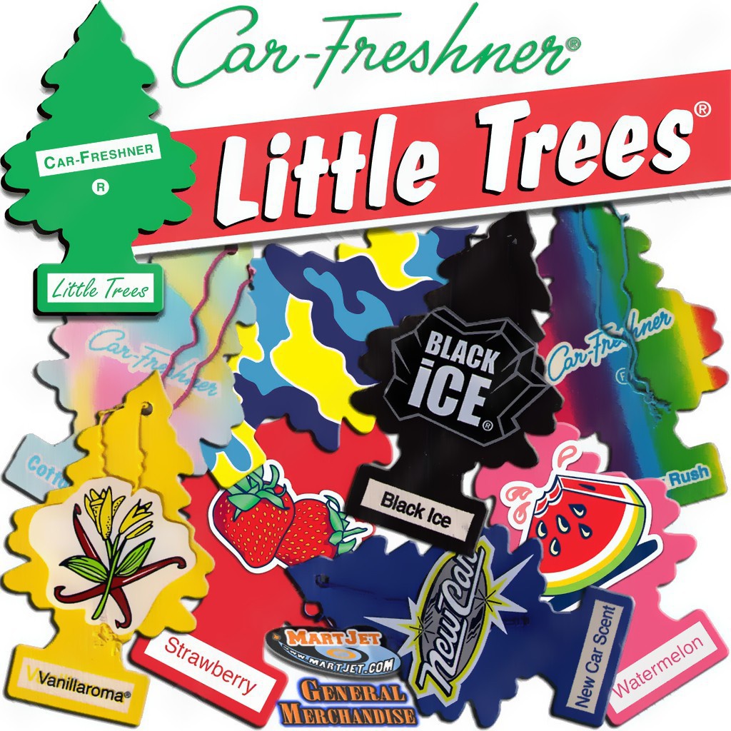 [Combo 5 vị hương] cây thông thơm little trees,lá thông thơm usa của mỹ khử mùi ô tô, phòng ngủ, tủ quần áo, toilet