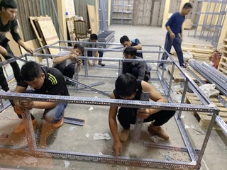 Thanh sắt v lỗ đa năng 30x30x1mx2ly