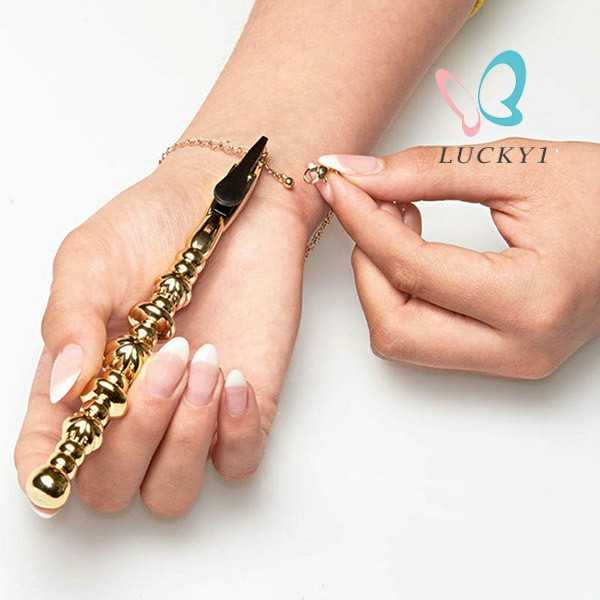 (Hàng Mới Về) Kẹp Hỗ Trợ Đeo Trang Sức Tiện Dụng Chất Lượng Cao | BigBuy360 - bigbuy360.vn