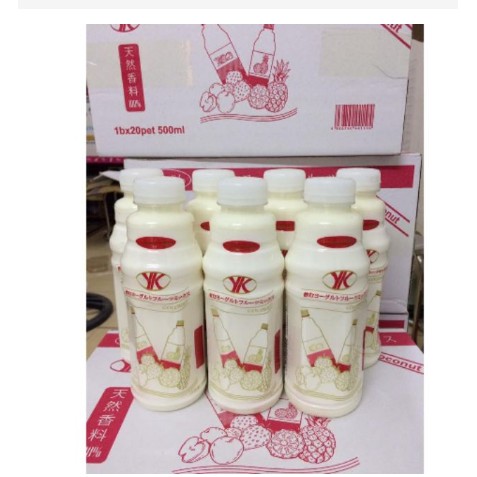 [sale]Sữa Chua Uống Vị Trái Cây Tự Nhiên Wahaha Yoko 500ml Nhật Bản