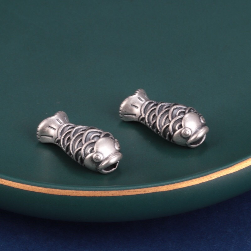[GIÁ SỈ]Charm cá bằng bạc cao cấp - Hàng bạc loại 1 siêu đẹp PH504
