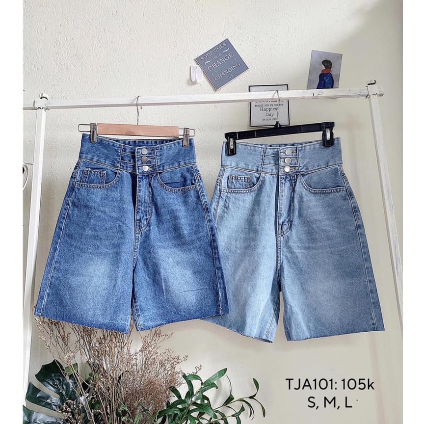Quần ngố 3 nút đai CHIBEST TJA101
