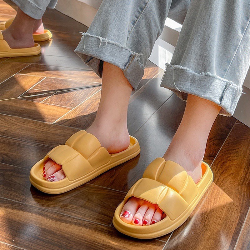 Dép bánh mì,dép quai ngang Chao Cao Cấp siêu êm mềm chống trơn trượt nhiều màu Unisex D02