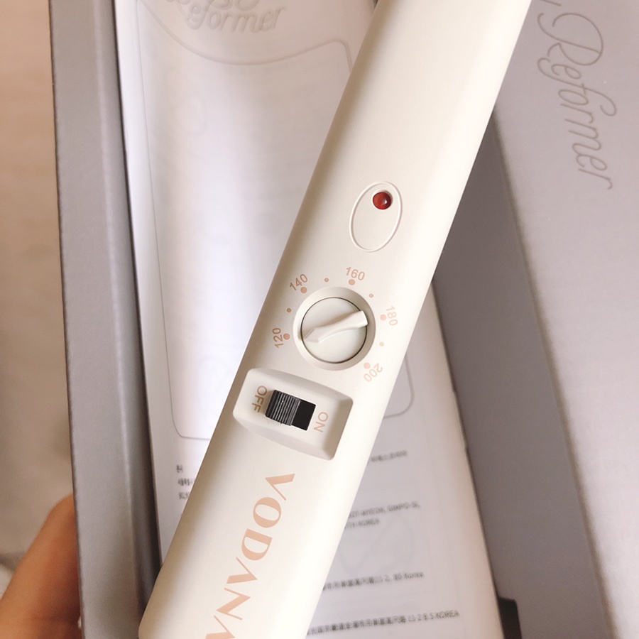 VODANA Máy uốn tóc 32mm 36mm Ivory Mood màu kem