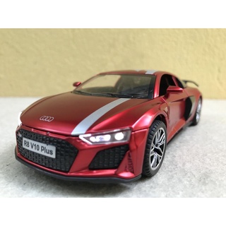 Mô hình xe ô tô audi r8 v10 plus 1:32