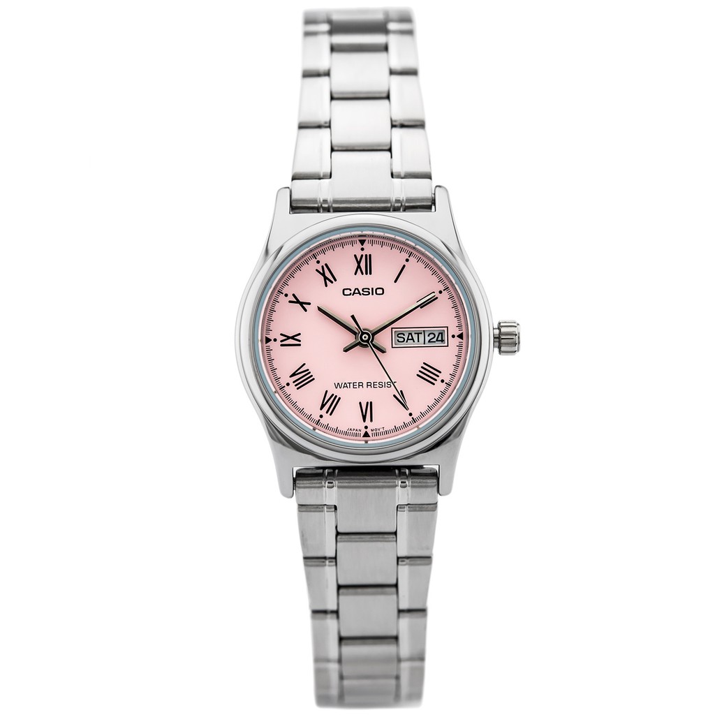 Đồng hồ nữ dây kim loại Casio chính hãng LTP-V006D-4BUDF
