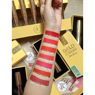 (DATE MỚI NHẤT 2023) SON GOLD 2 ĐẦU NHUNG LÌ