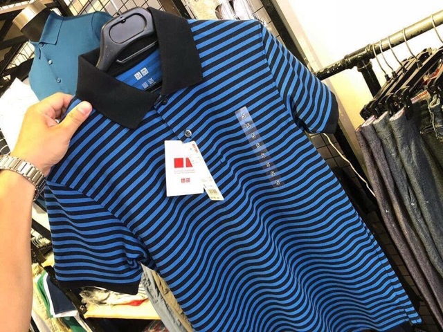 Sale Áo polo Uniqlo nam dòng dry thoáng mát