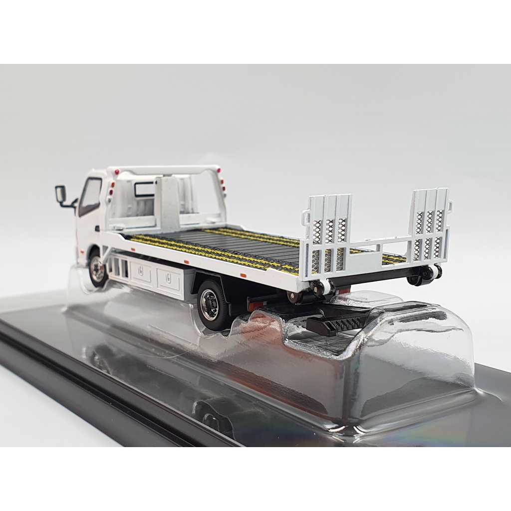 Xe Mô Hình Gaincorp Product GCD 1:64 Diecast Model Car - Hino 300 Tow Truck White (RHD) 1:64 GCD (Trắng)