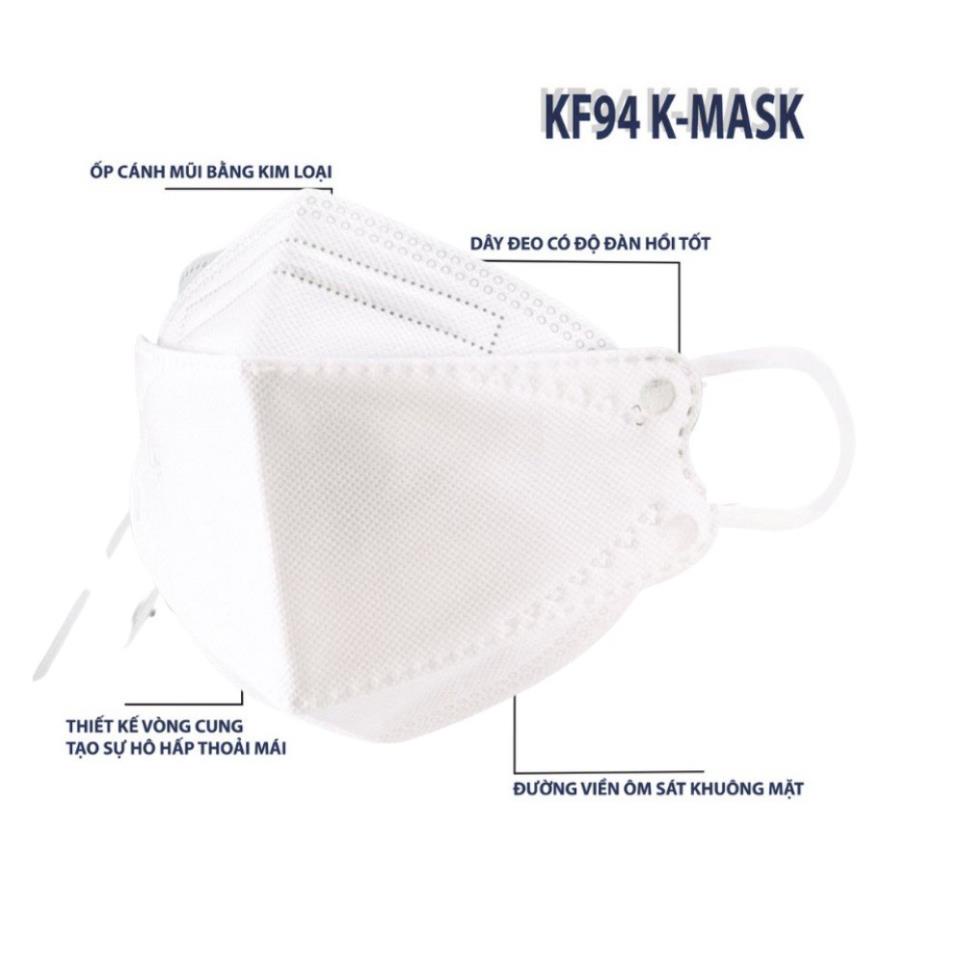 khẩu trang y tế, khẩu trang 4d KF 94 DP Mask Đại Phát, Mini Mask Thùng 30 Túi 300 Cái