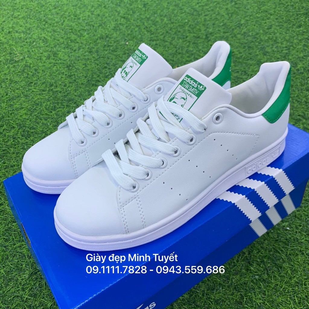 Giày Stan_Smith_Trắng Xanh NAM NỮ chất lượng cao giá rẻ nhất thị trường Sneaker toàn quốc