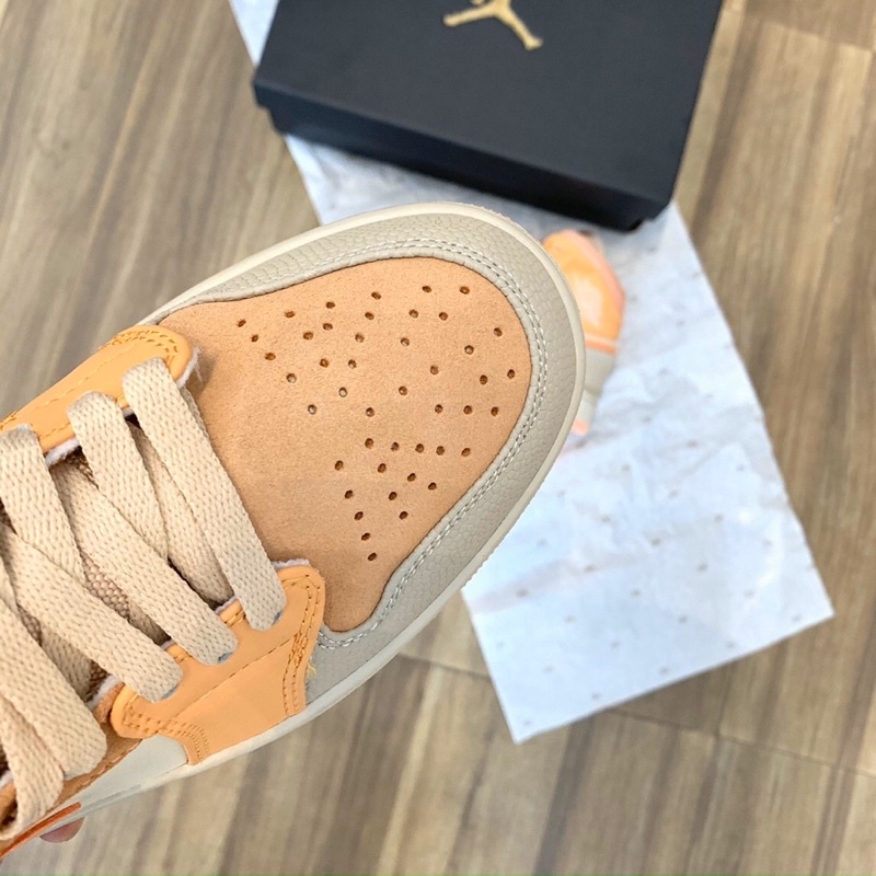 GIÀY JORDAN1 MID HỒNG CAM SC [ FULL BOX + FREE SHIP ]