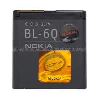 Pin nokia 6700 classic dung lượng 970mah zin cty