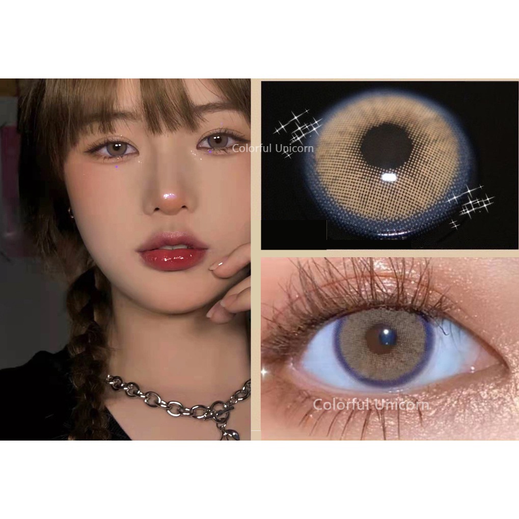 Kính áp tròng Colorhunter Dùng 1 Năm 14.0mm 0 - 8 Độ 1 cặp