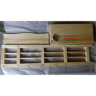 Kệ sách gỗ 3 tầng rộng 40cm