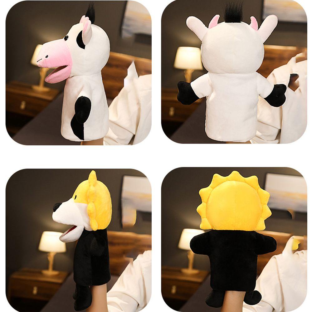 NICKOLAS Con Rối Đeo Tay Hình Động Vật Hoạt Hình Đáng Yêu