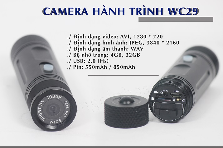 Camera hành trình Sports HI-HD