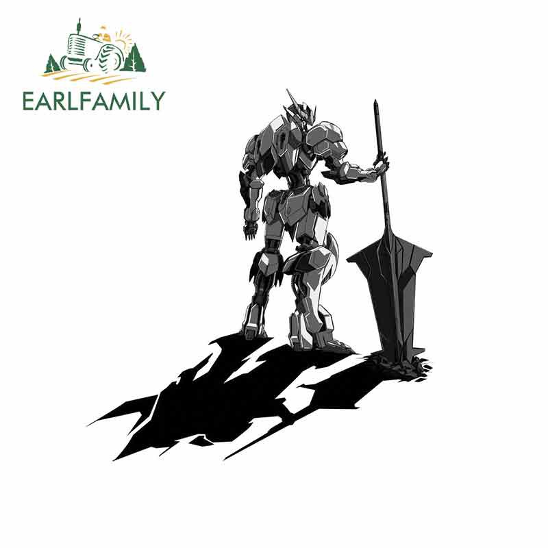 Stickers vinyl Dán Nón Bảo Hiểm / Xe Mô Tô Chống Thấm Nước Kích Thước 13x9.8cm In Hoạ Tiết gundam