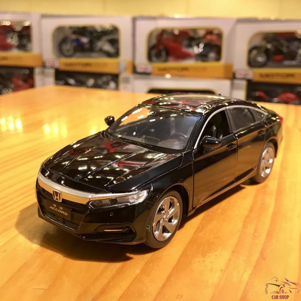 Xe mô hình hợp kim Honda Accord Sport Turbo tỉ lệ 1:32 màu đen