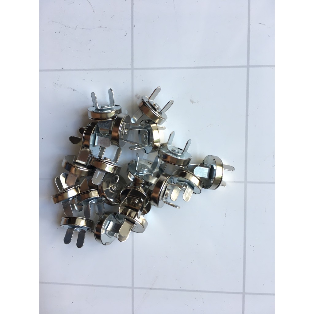 Nam châm túi sách sổ khuy 14mm, 18mm nút cài túi sách cặp sách nam châm đồ handmake