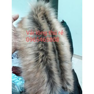 Cổ lông áo khoác - Lông hồ ly (dải 90cm)