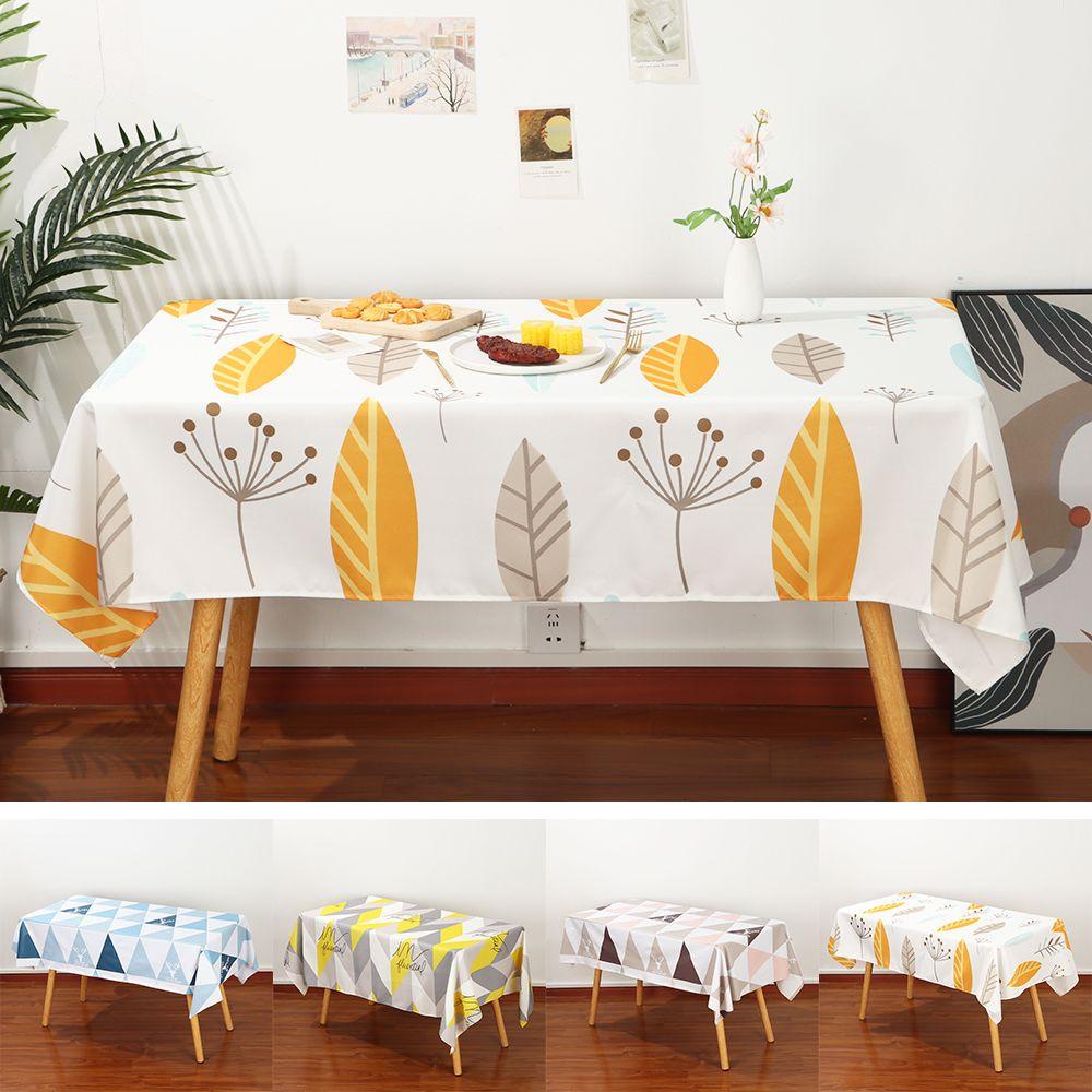 GOGOUP Khăn Trải Bàn Hình Chữ Nhật Trang Trí Nội Thất Nhà Bếp