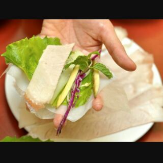 Combo Bánh tráng cuốn thịt heo