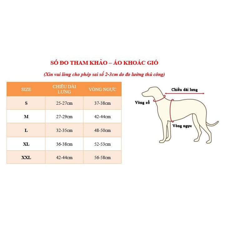 [Hàng sẵn - Ảnh thật] ÁO KHOÁC GIÓ 2 LỚP ĐA NĂNG CẢN GIÓ CHỐNG LẠNH HÀNG XỊN CHỐNG MƯA NHỎ , ÁO MƯA CHO THÚ CƯNG