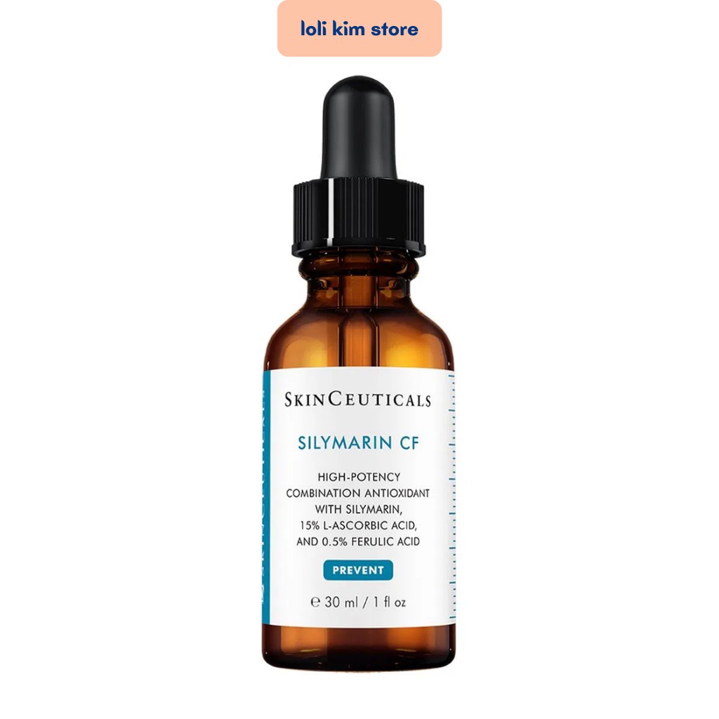 Serum SkinCeuticals Silymarin CF Chống Oxy Hóa Làm Sáng Da Và Giảm Mụn
