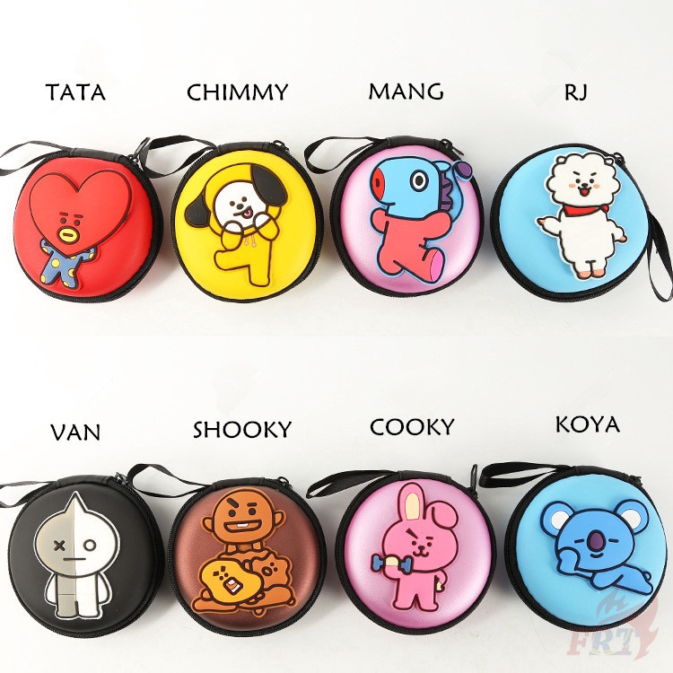 1 Hộp Đựng Tai Nghe In Hình Bts Bt21