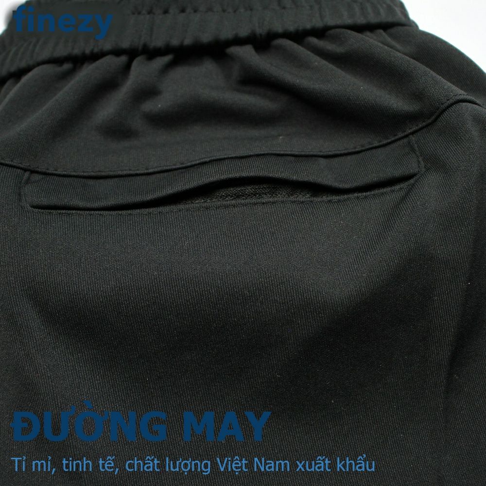 Quần dài nam basic finezy, cotton co giãn thoáng mát