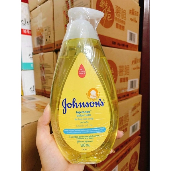 SỮA Tắm gội Johnson baby 500ml THÁI LAN