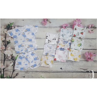 🌹🌹Xả 🌹10 sét coton Sọc cho bé trai/ bé gái/bộ đồ cộc tay cho trẻ sơ sinh