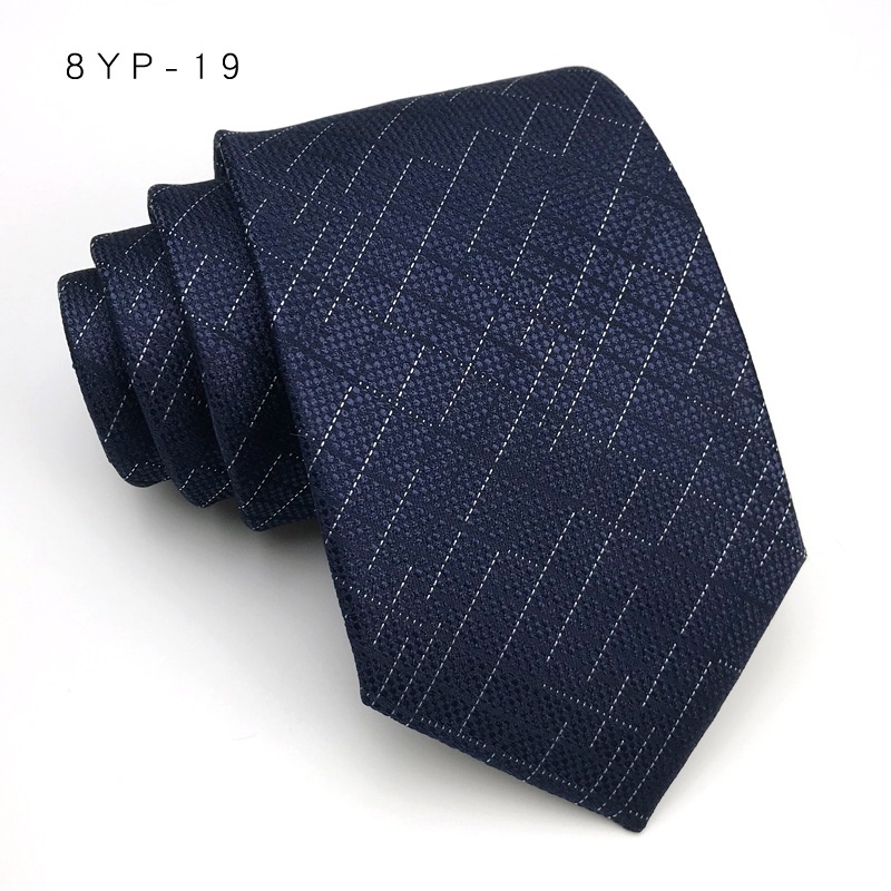 Cà Vạt 8CM Họa Tiết Sọc Thời Trang Lịch Lãm Cho Nam