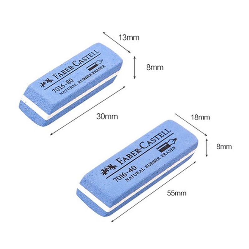 FABER CASTELL Fairer Cục Tẩy Cao Su Tự Nhiên Cho Bút Bi / Bút Bi / Bút Mực 7016