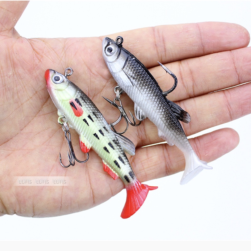 Mồi câu cá hình chú ếch giả mềm mại bằng nhựa 8.5cm/14g tiện dụng