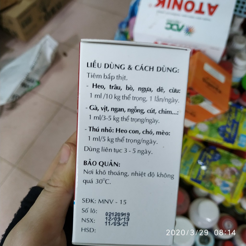 Vitamin B12 giải độc cho cây, tái tạo tế bào 100ml