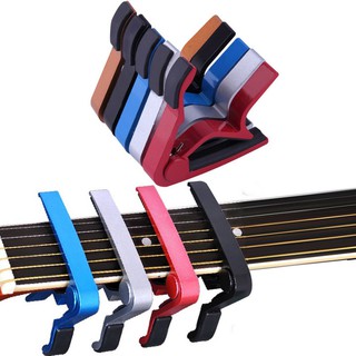 Capo Guitar Kim Loại Chất Lượng Cao- Kẹp Chặt Chống Rè, Rung Tuyệt Đối