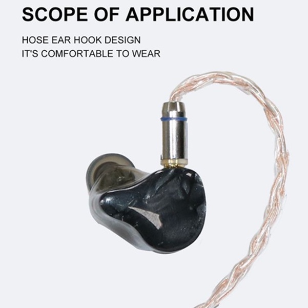 Dây Cáp Nâng Cấp 4 Lõi 7N UPOCC MMCX / 2PIN / QDC / TFZ 2.5 / 3.5 / 4.4mm KZ TINHIFI T2 Bln BL01