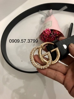 Nịt chữ G trơn G đính đá. Bản 3cm
