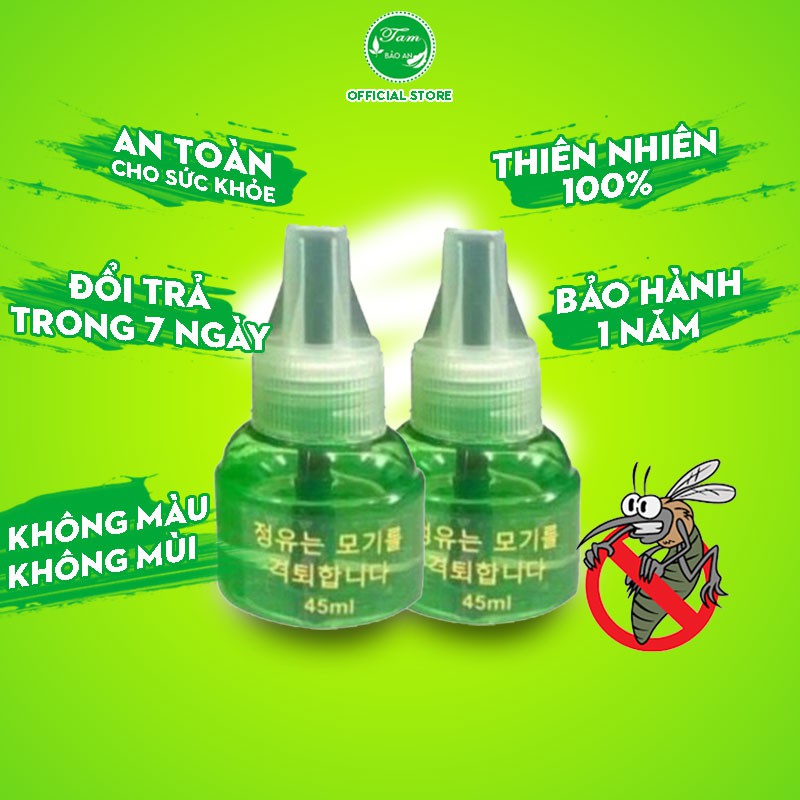 Tinh Dầu Đuổi Muỗi Thiên Nhiên Hàn Quốc Tam Bảo An