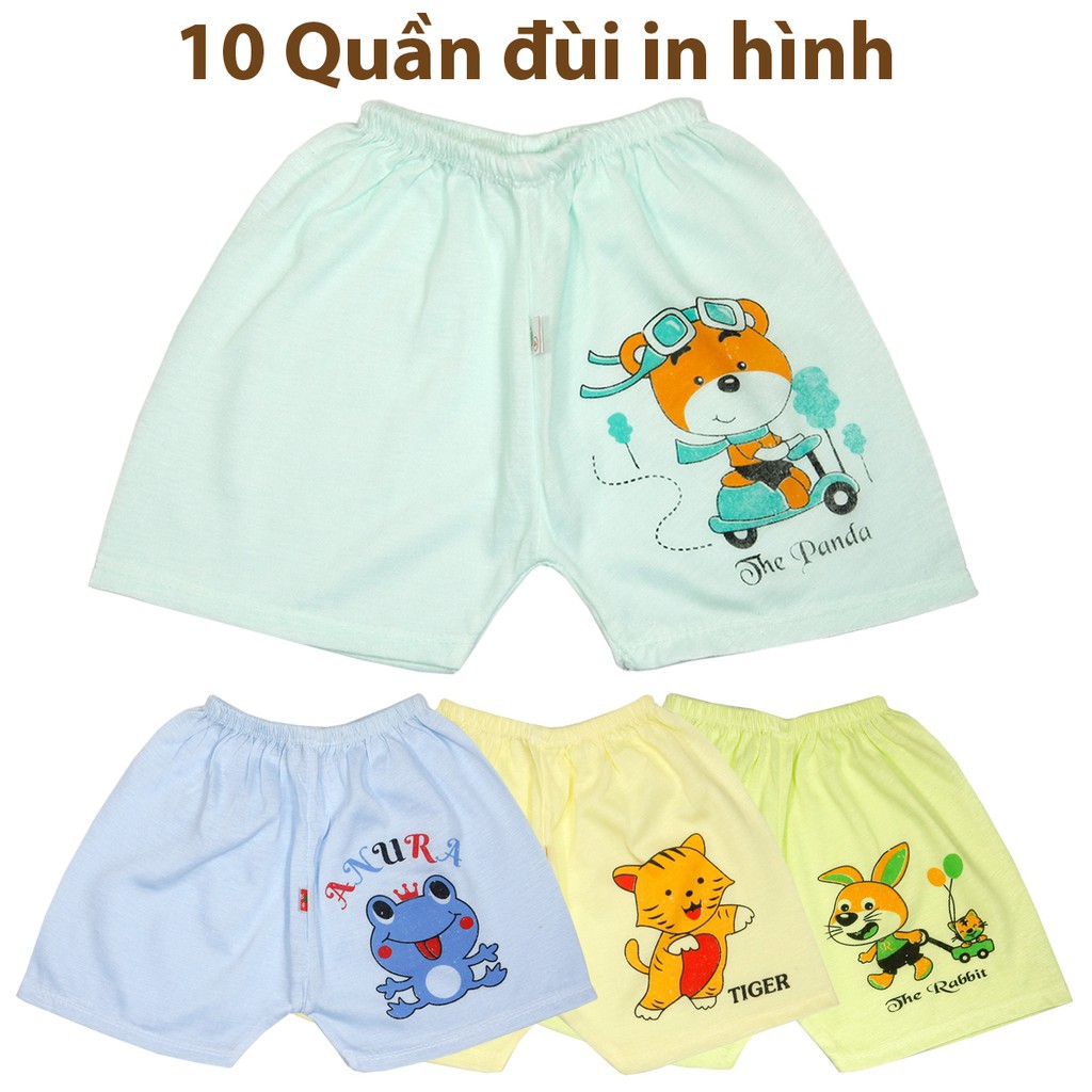 Quần đùi cho bé trai bé gái - quần short cho em bé trai bé gái sơ sinh từ 3-12kg - Siêu rẻ!!!!