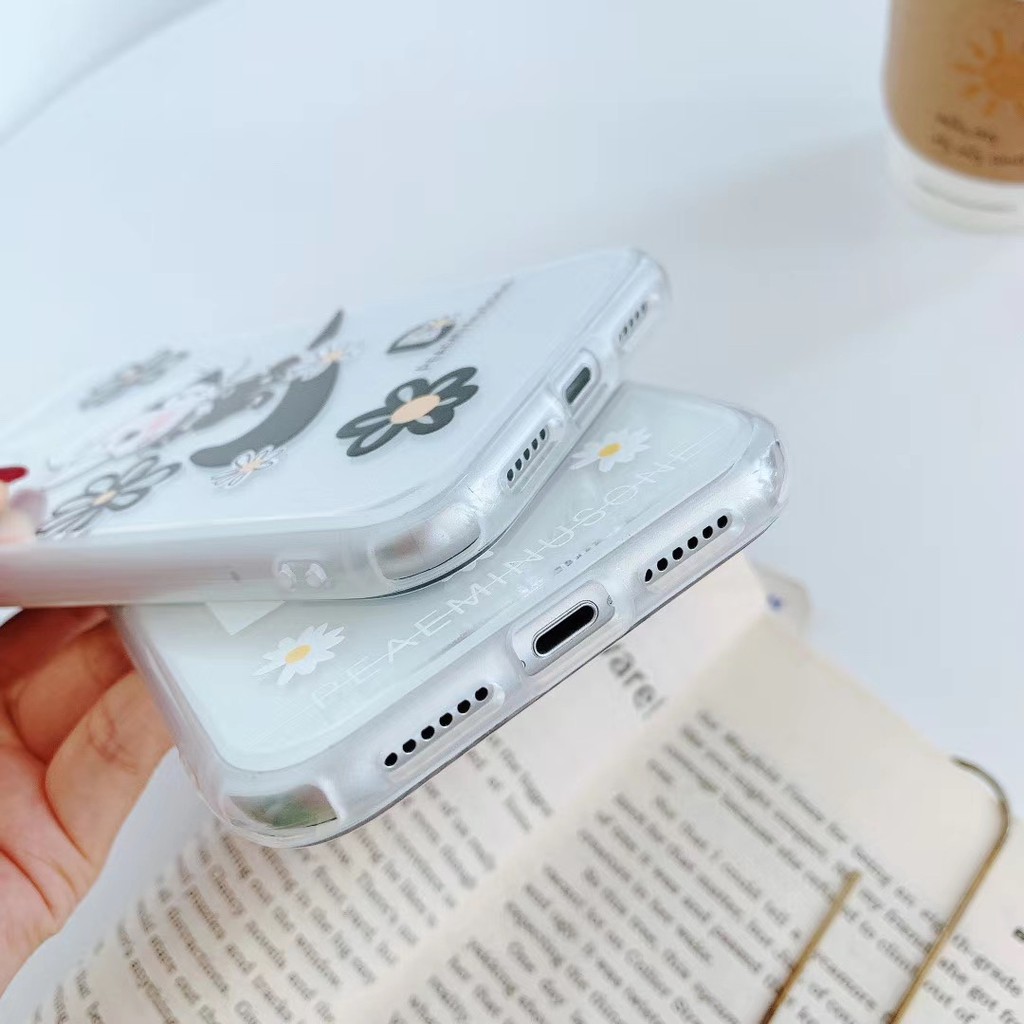 Ốp điện thoại mềm hình hoa cúc nhỏ cho iPhone11 11Promax 12mini 12 Pro Promax 7Plus 7 8 8 X XR XSmax SE2020 | BigBuy360 - bigbuy360.vn